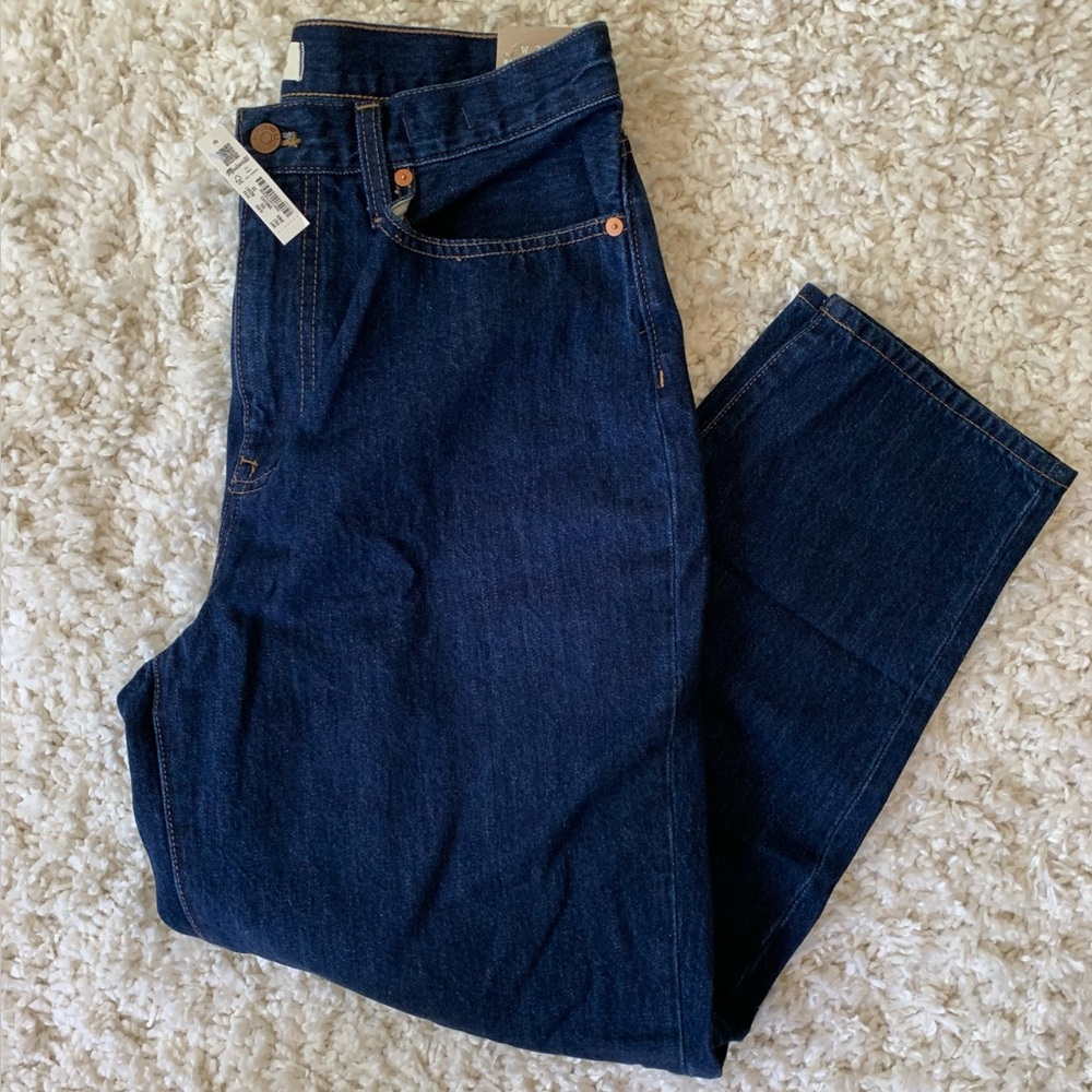 NEW! Madewell Baggy Tapered Jeans, 29